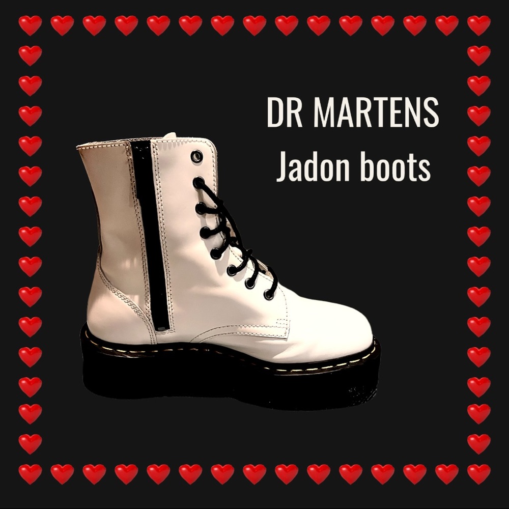 Killer Doc Marten Jadon platform boots. Excellent condition. Worn twice. ❤️❤️❤️